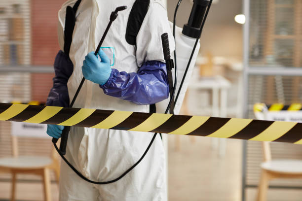 Professional Sewage Cleanup technician working in Shiloh, NJ